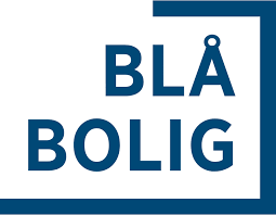 Logo - Blå bolig